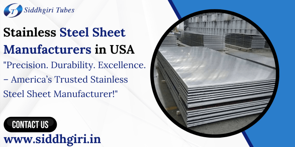 Stainless Steel Sheet Manufacturers in USA